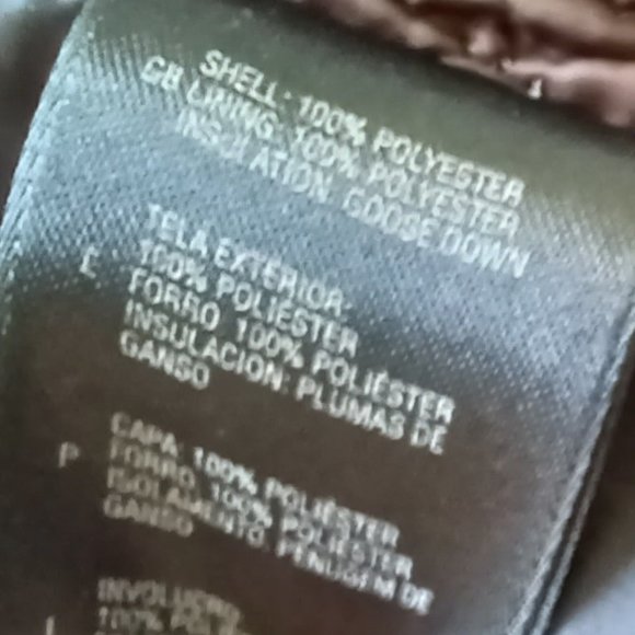 North Face Womens Medium Brown Faux Fur Winter Puffer Down Jacket Ladies Coat M - Picture 7 of 9